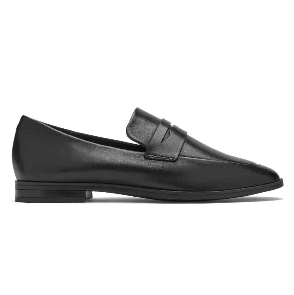 Rockport Perpetua Dec Loafers Black 8.5 - Picture 4 of 7